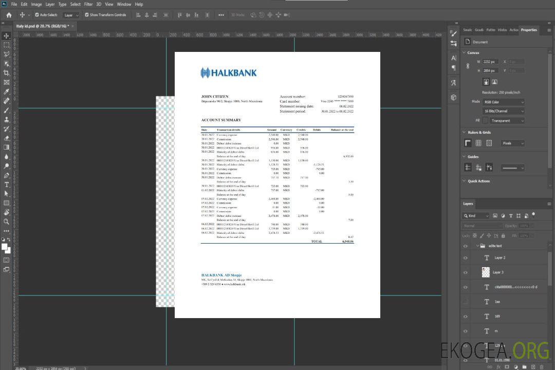 Déclaration d'interdiction de la Halkbank de Macédoine xls template Déclaration d'interdiction de la Halkbank de Macédoine xls template